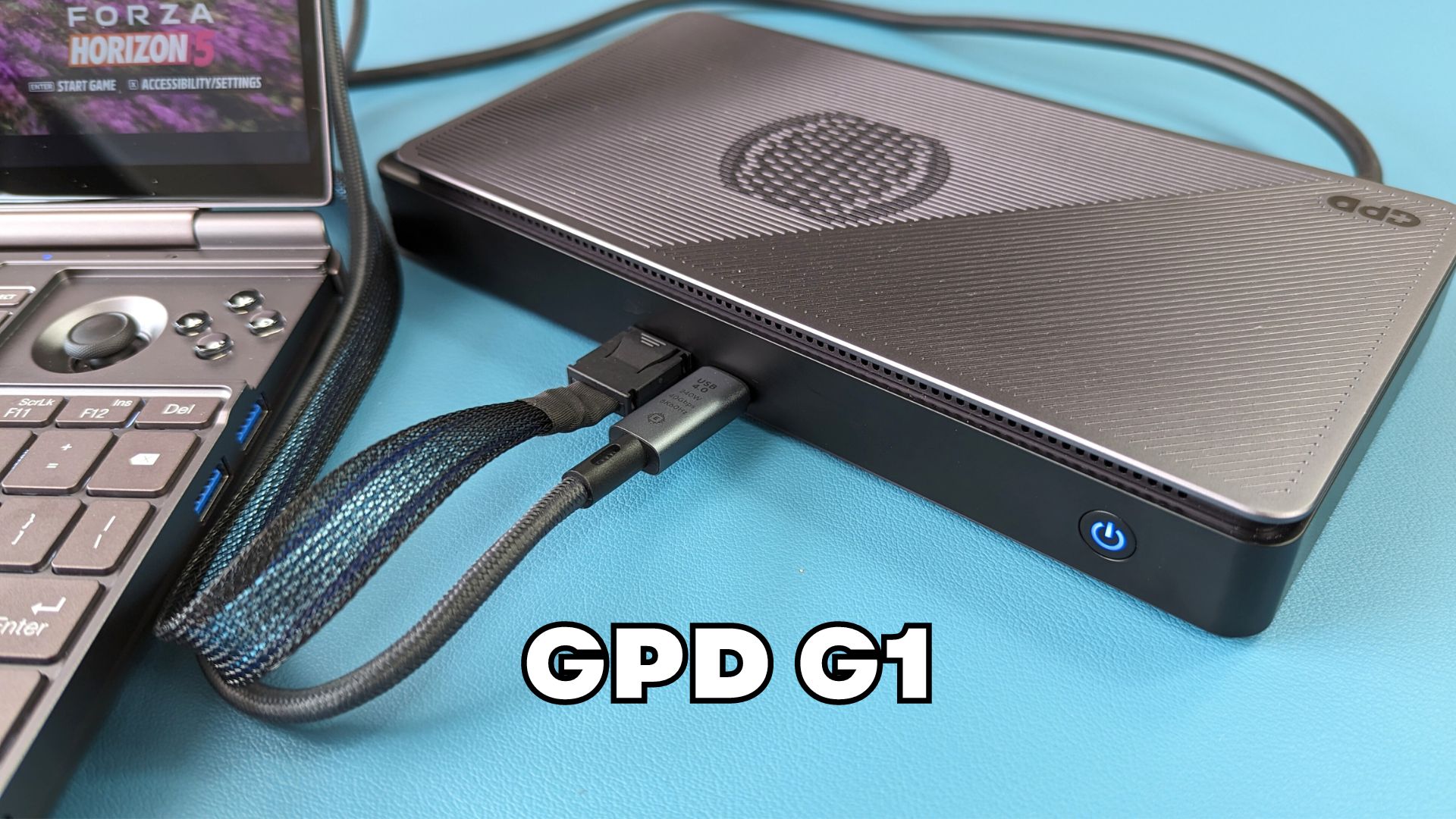 グラフィックボード・グラボ・ビデオカード GPD G1 2024 GPD G1 2024 外付けGPU Radeon RX 7600M XT搭載 サイレントモードに