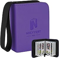 Vista 28 de Carpeta Premium de Tarjetas Coleccionables con más de 1000 bolsillos, Carpeta de 16 bolsillos sin anillo de carga lateral para cartas