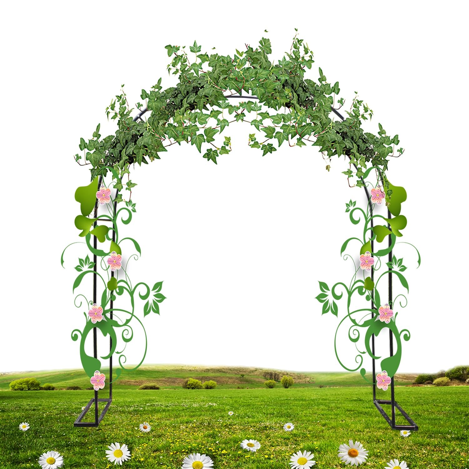 Arche de mariage et décoration de terrasse en métal modulable 240cm