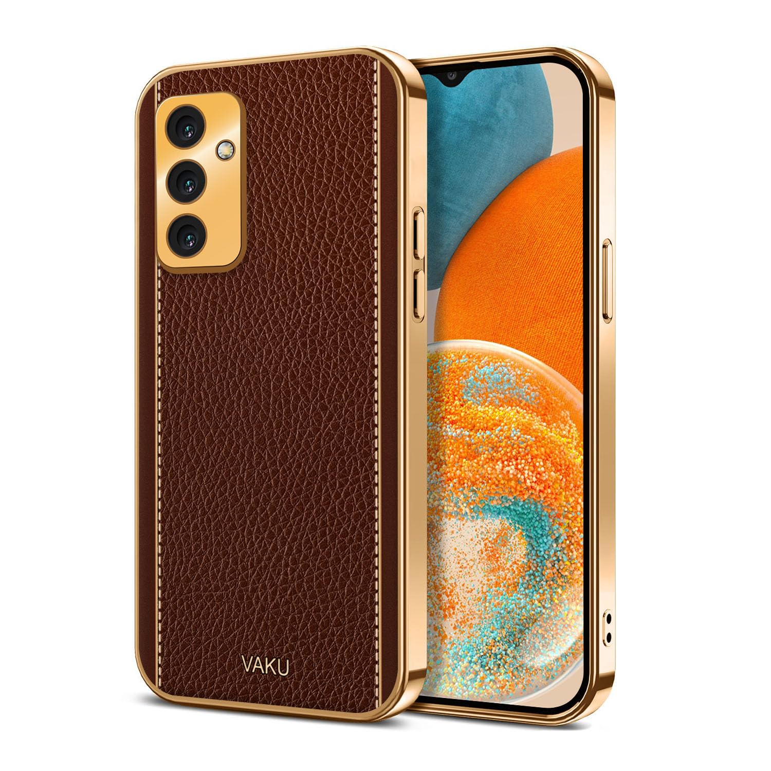 See full amazon price history chart for Vaku® Back Cover Case for Samsung Galaxy M52 5G Luxemberg Leather Stitched Gold Electroplated Soft TPU Cover| Shockproof Protective Case - Brown Vaku® Back Cover Case for Samsung Galaxy M52 5G Luxemberg Leather Stitched Gold Electroplated Soft TPU Cover| Shockproof Protective Case - Brown (B0BRKYRKKH) Amazon Price History, Amazon Price Tracker