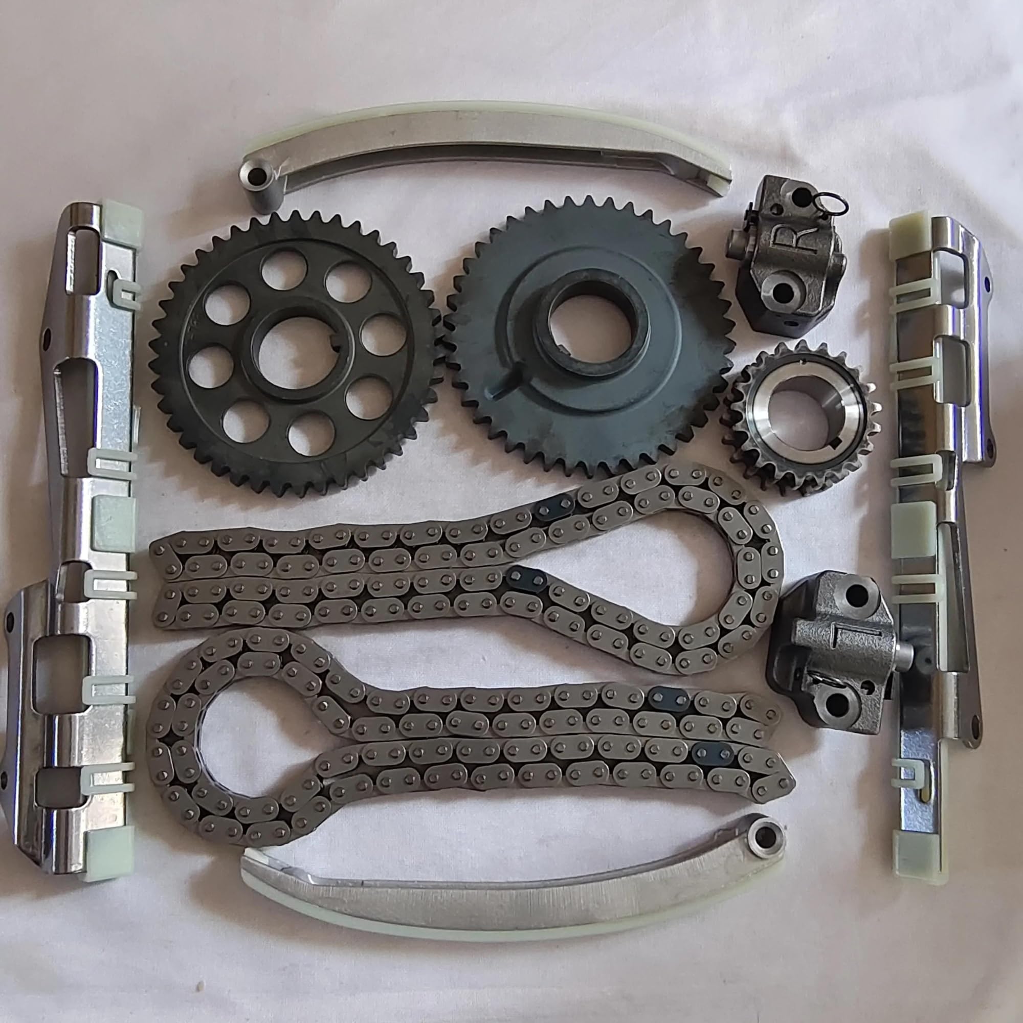 Kit Catena Di Distribuzione Per Ford Per Expedition F150 F250 E150 4.6l Motore F3ly6268aa 1996-2000 KT-11 Assemblaggio tenditore