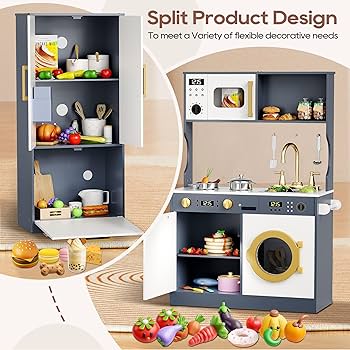 その他 MODERN KITCHEN CHILDREN PLAY HOUSE Amazon.com: Kids Kitchen Playset with Realistic Design