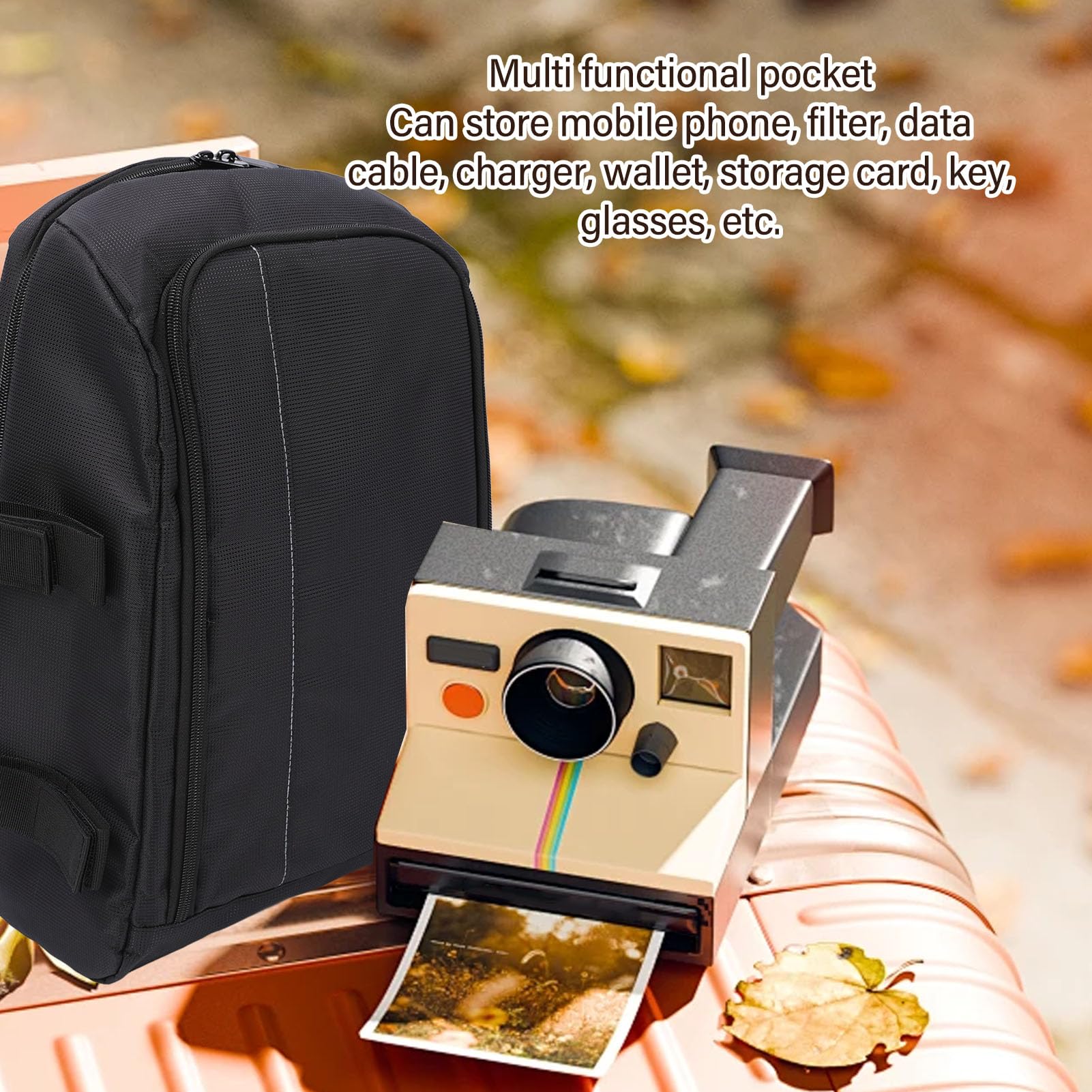 lyrlody Sac à Dos Appareil Photo pour Voyage, étui pour Ordinateur