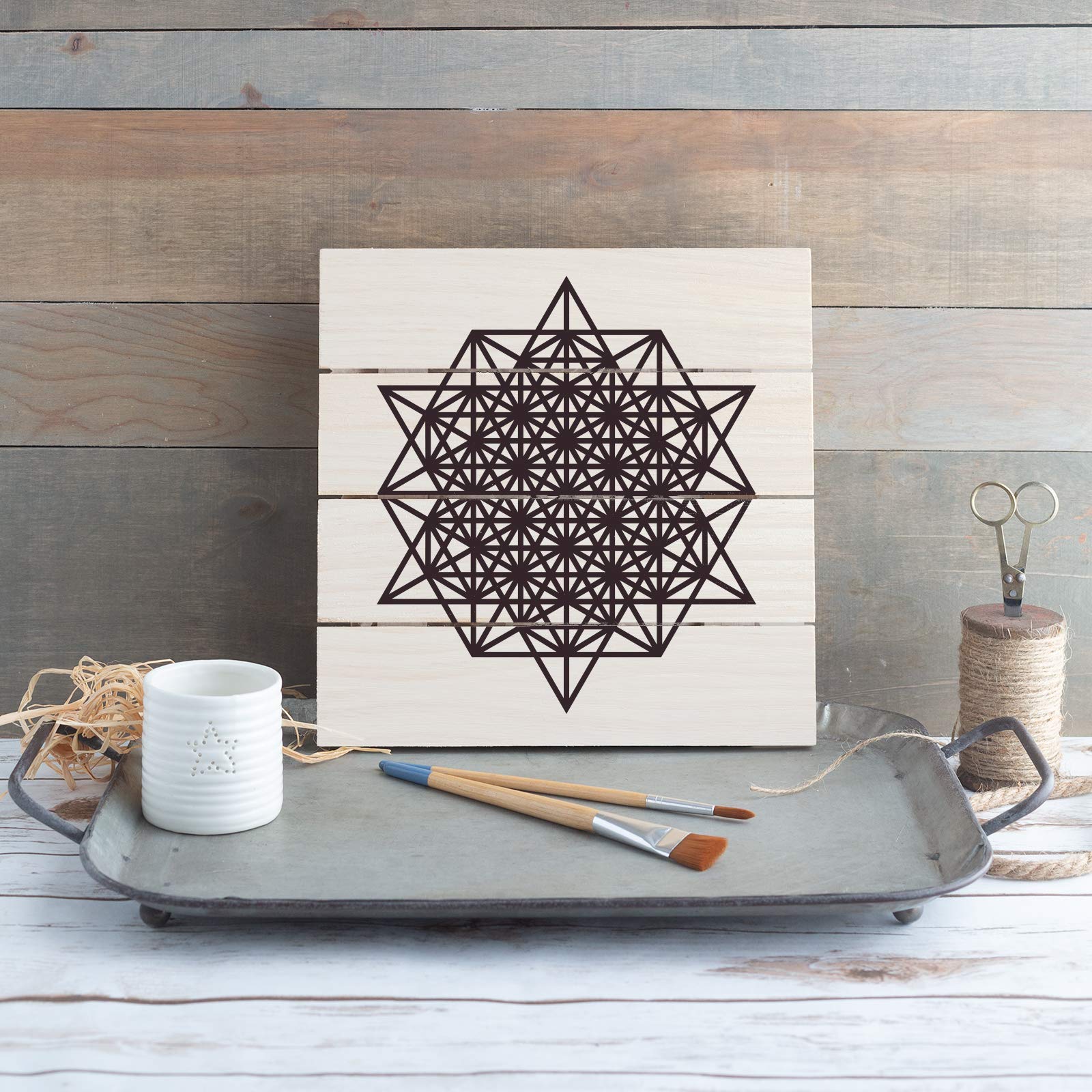 Buy Sacred Geometry Metatron Stencil Reusable Stencils for Painting
