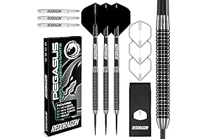 RED DRAGON Pegasus Professional Tungsten Steeltip Darts Set