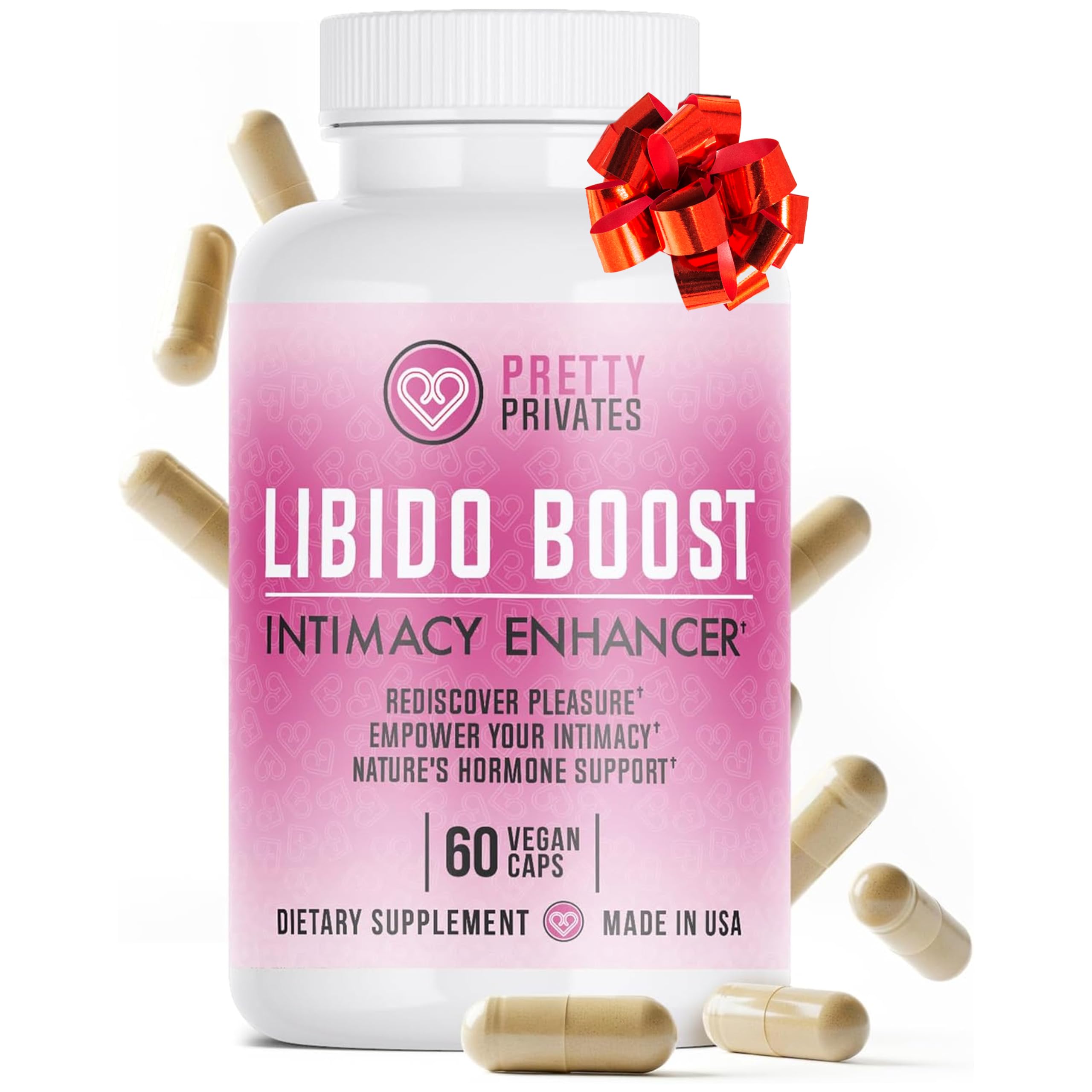 Premium Female Libido Booster for Women - Fast-Acting Mood Booster & Energy Support, Natural Formula to Enhance Desire - Women’s Wellness, Confidence, Hormonal Balance, Intimacy & Energy Boost