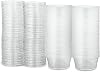 Propack 2 Oz 100 Sets Disposable Plastic Souffle Cups With Lids Jello Shot Cups Portion Cups Condiment Cups Souffle Cups Clear