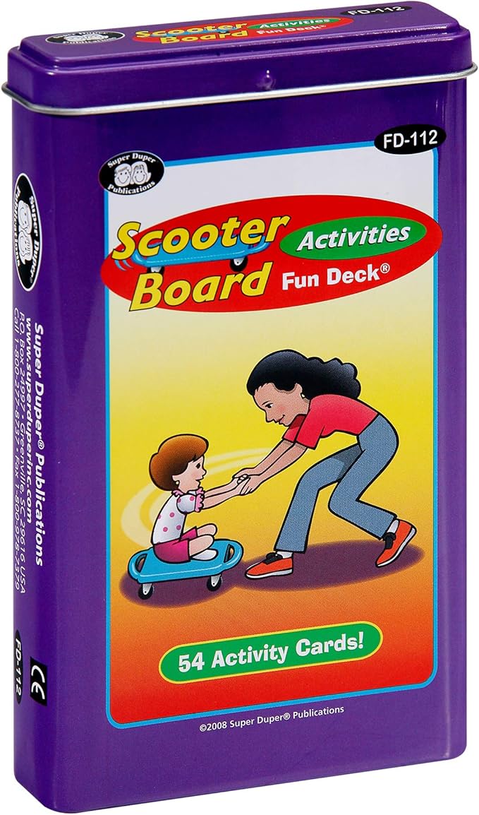 Amazon.com: Super Duper Publications | Scooter Board Activities Fun ...