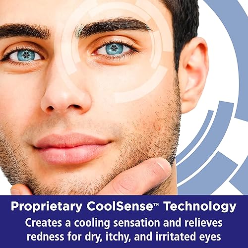 Miniatura 5 de Rohto Ice All-in-one, gotas para los ojos refrescantes para alivio de múltiples síntomas, 0.4 onzas, 3 unidades