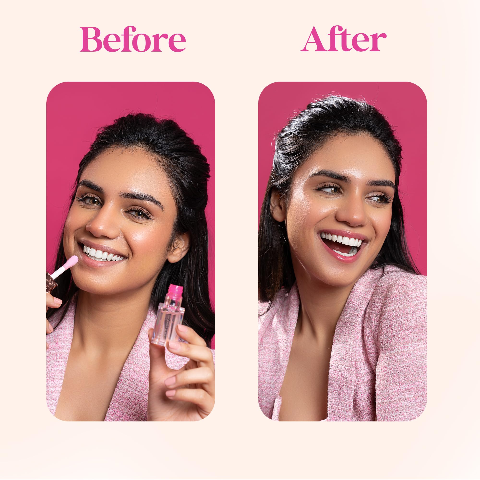 Typsy Beauty Shade Shifter pH Reactive Color Changing Lip Tint Oil | Lip & Cheek Tint with Acai Berry & Hibiscus | Long-Lasting Glossy Pink Lip Oil for Women, Formulated in Italy | 6.4g 3