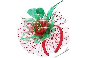 Illuminous Christmas Fascinators: Radiate Glamour at Festive Gatherings