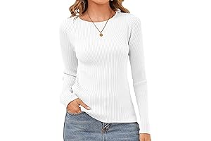 Women's Ribbed Knit Sweater: Timeless Style and Comfort