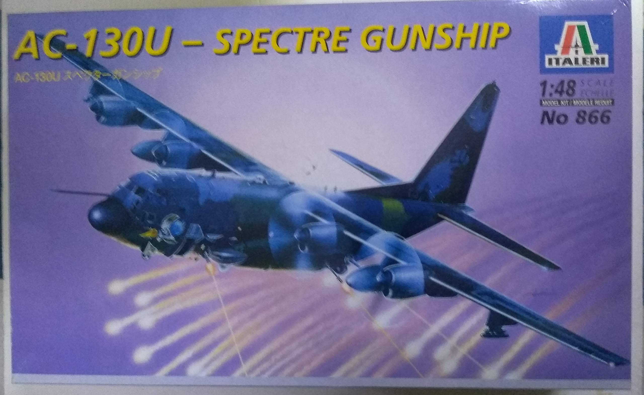 Italeri AC-130U-Spectre Gunship 1:48 Scale Model Kit : Buy Online