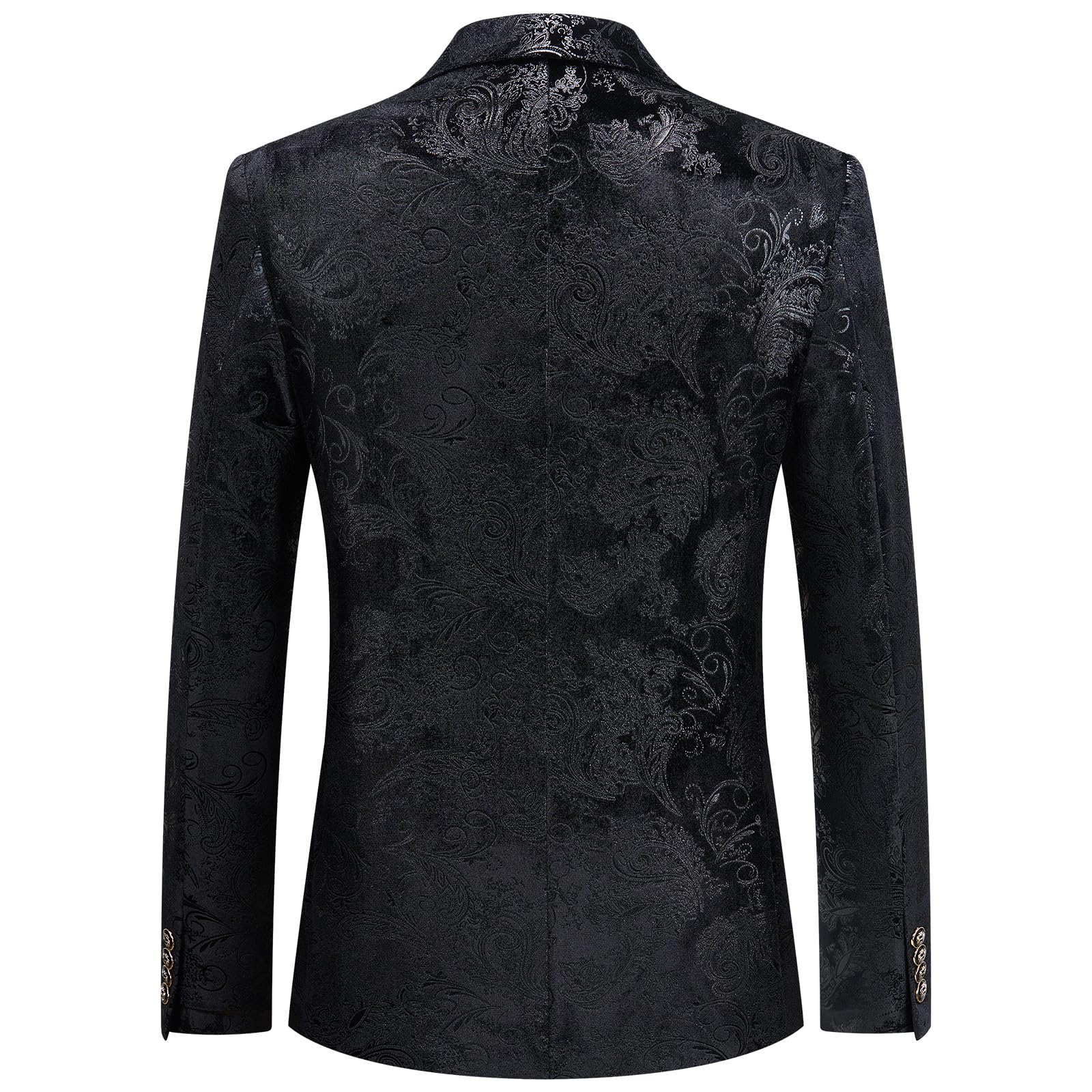Blazer Homme de fête à Paillettes Casual Veste de Smoking Slim Fit pour Soirée Veste de Costume Mode