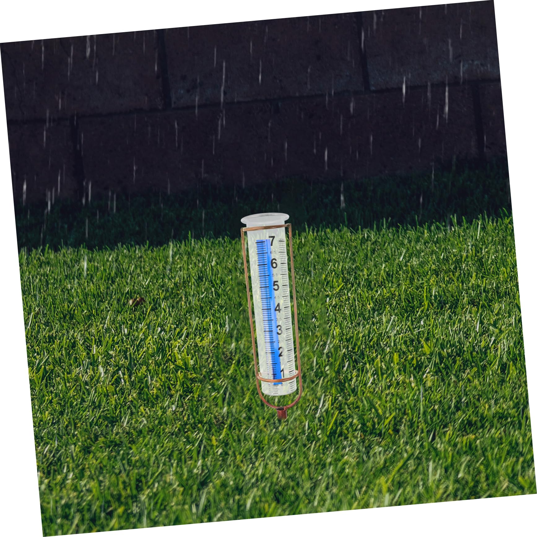 SUPVOX 3 Set Pluviometro Da Giardino Misura Espandibile Pluviometri Classificati Per Esterni Kit All'aperto Pluviometro A Cono Supporto Per Pluviometro Plastica Riutilizzabile 2 Pezzi * 3