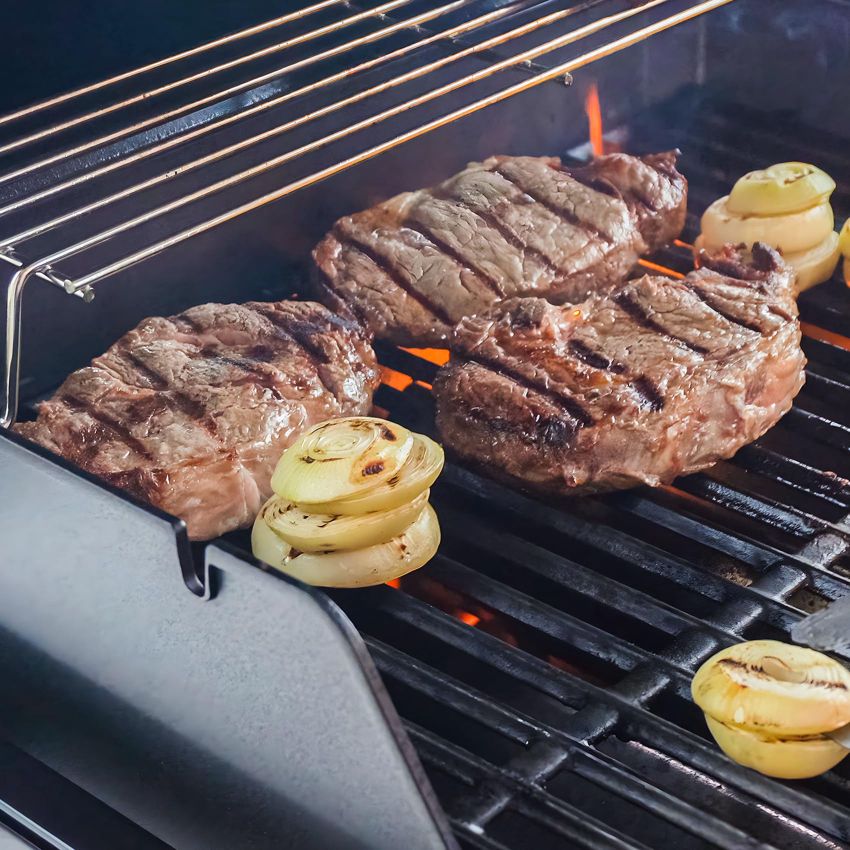 onlyfire Kratki do grilla gazowego Spirit/Spirit II serii 200, 2 szt | Ruszt żeliwny do grilla gazowego serii Spirit 200 i 300 produkowany od 2025 roku, zamiennik dla Weber 7637