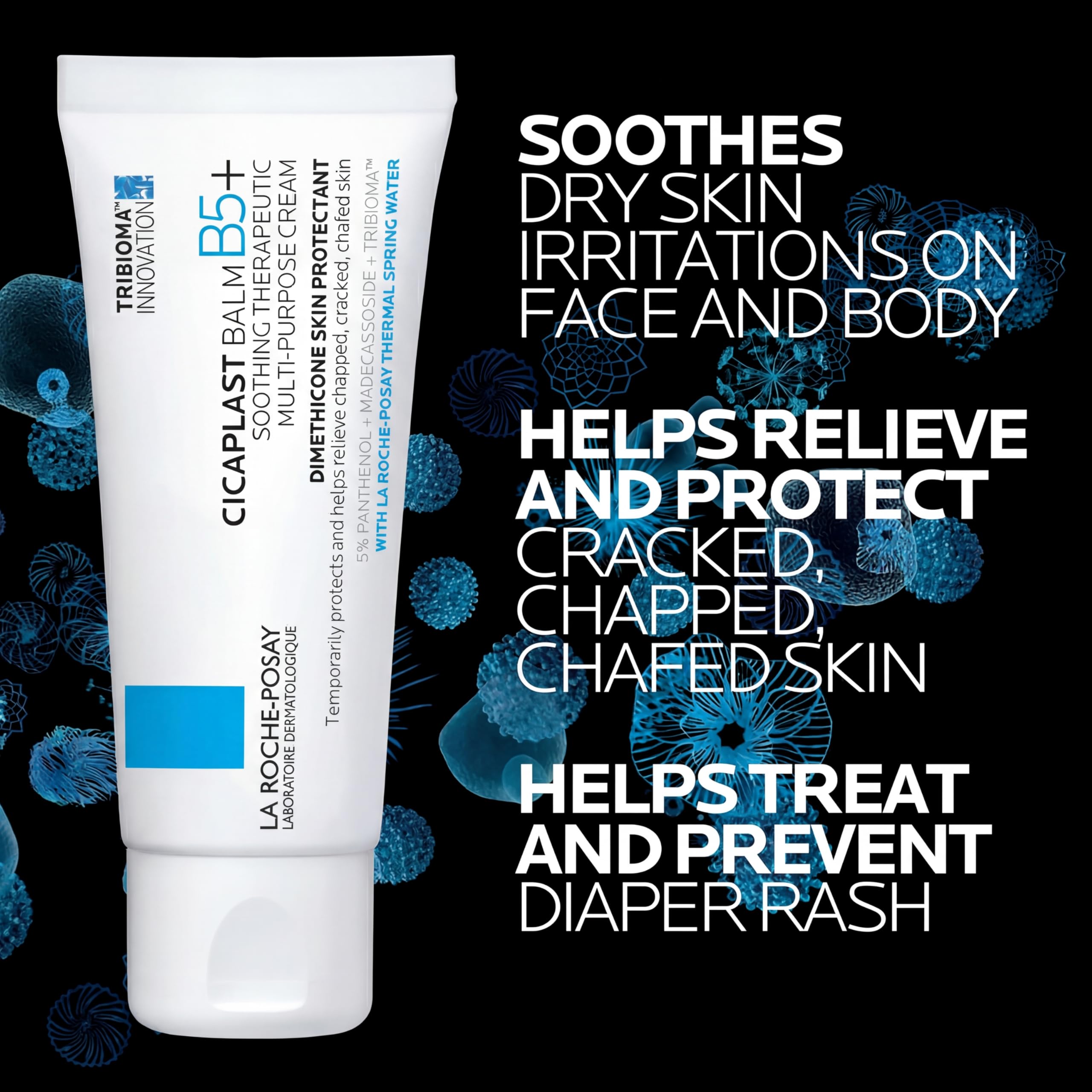 La Roche-Posay Cicaplast Baume B5 krem, 1 opakowanie (1 x 40 ml)
