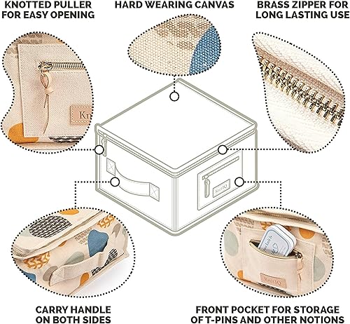 Miniatura 5 de KnitIQ Alfombrillas de bloqueo para tejer, tablas de bloqueo extra gruesas con rejillas (juego de alfombrillas premium  Diseño artesanal)  Juego de