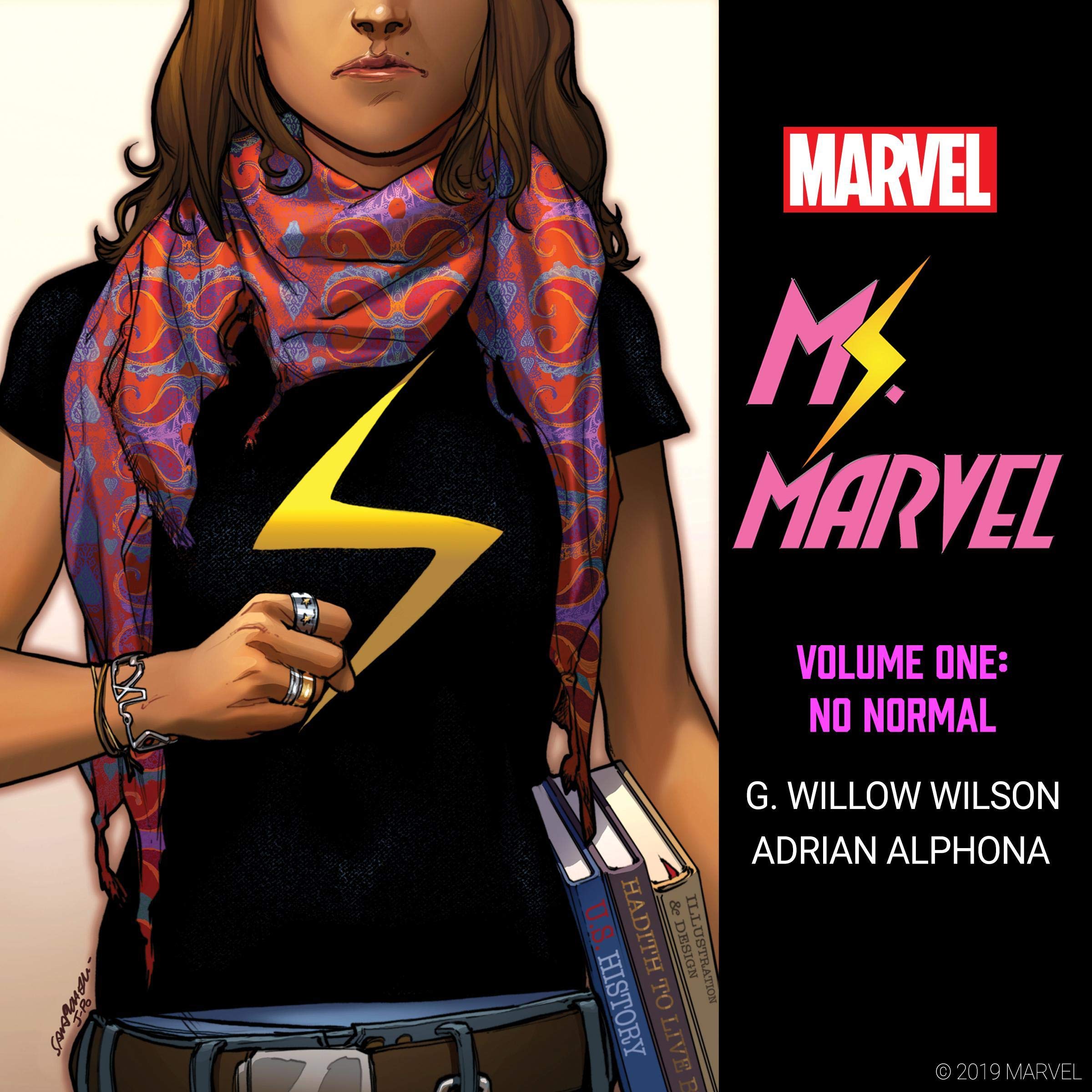 Cover art for Ms. Marvel, Vol. 1: No Normal