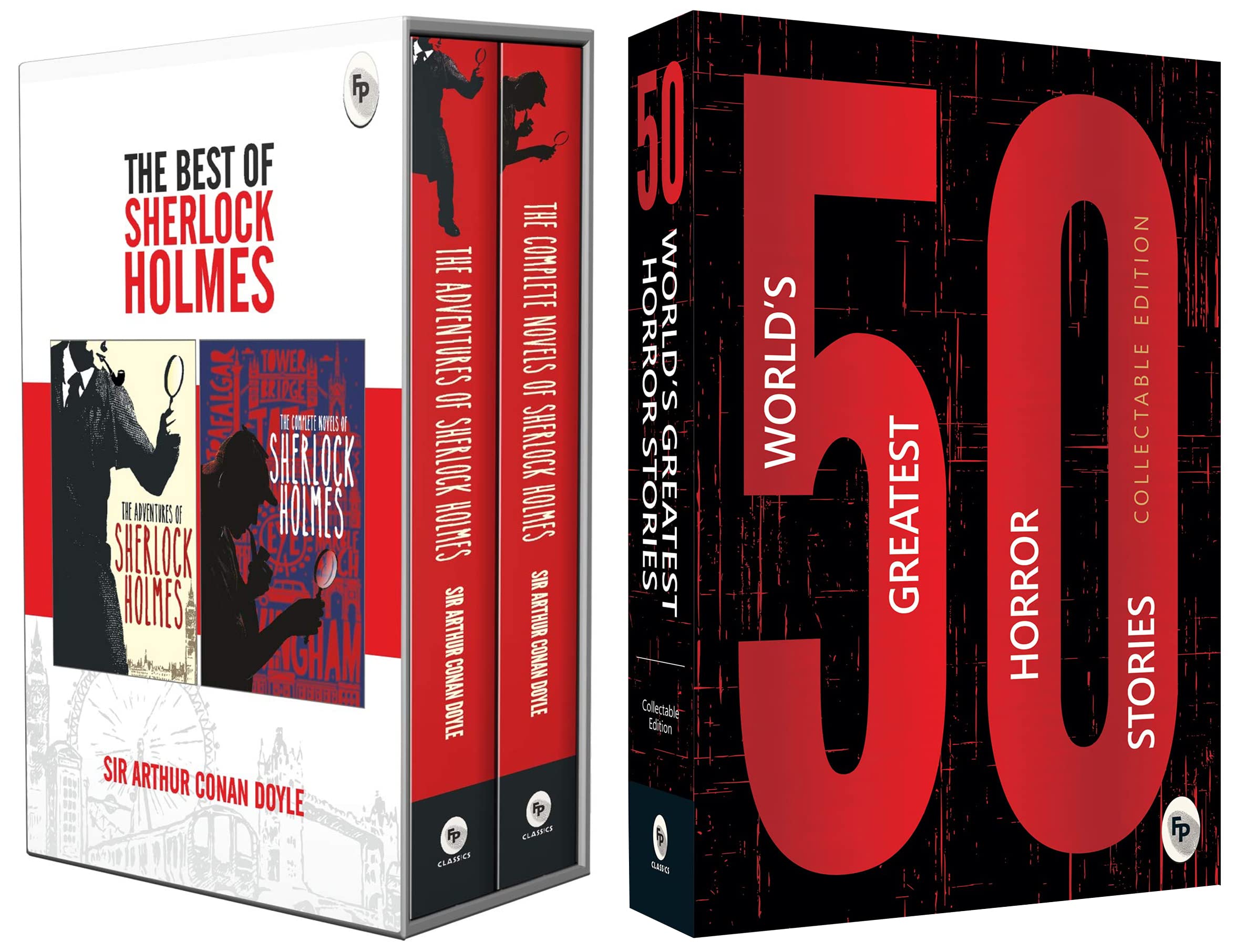 Buy The Best of Sherlock Holmes (Set of 2 Books)+Fingerprint