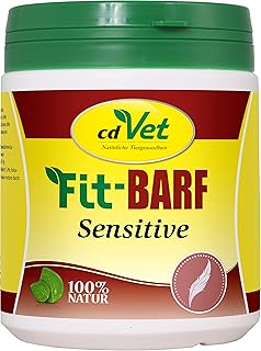 cdVet Naturprodukte Fit-BARF Sensitive 350 g - Hund&Katze - getreidefrei - ausgeglichene Ernährung bei Rohfütterung - Bauchspeicheldrüsen-, Nieren-, Leber-, Reduktionsdiäten - Vitamine - BARFEN - product image
