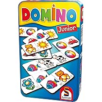 Schmidt Domino Junior, Gioco da Viaggio, Colore Multicolore, 51240