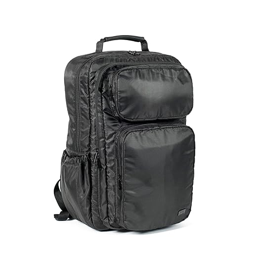 lug back flip backpack