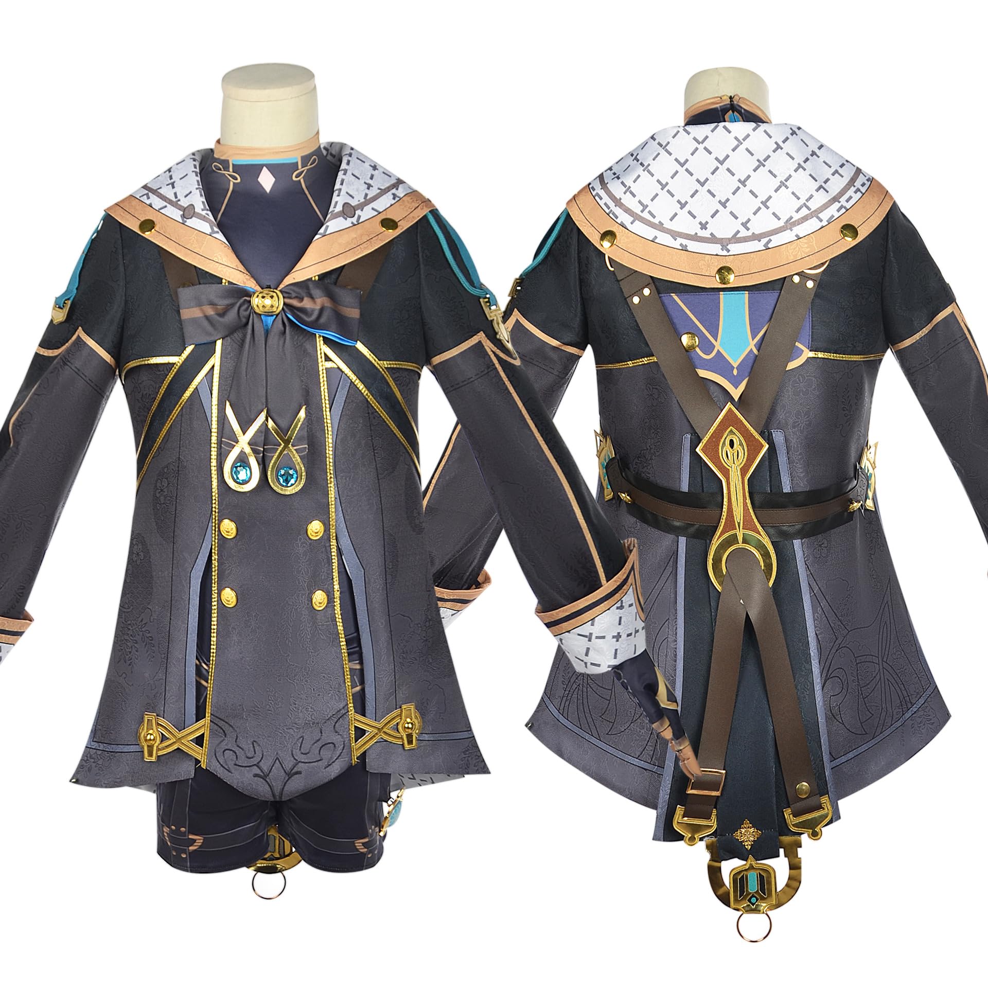 Amazon.co.jp: [HAOJEE]原神フレミネコスプレ衣装 ウイッグ付き 帽子