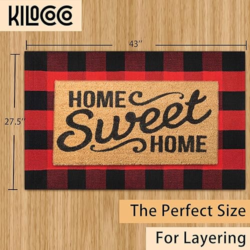 Miniatura 2 de Alfombra de rayas beige de 2.3 x 3.6 pies para interiores y exteriores, alfombra tejida a mano de algodón lavable a rayas para puerta delantera,