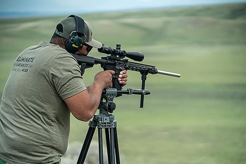 Miniatura 8 de BOG FieldPod Silla de caza que incluye FieldPod, FieldPod Max, FieldPod Magnum, ChairPod y TreePod, máxima estabilidad de disparo, reposabrazos para