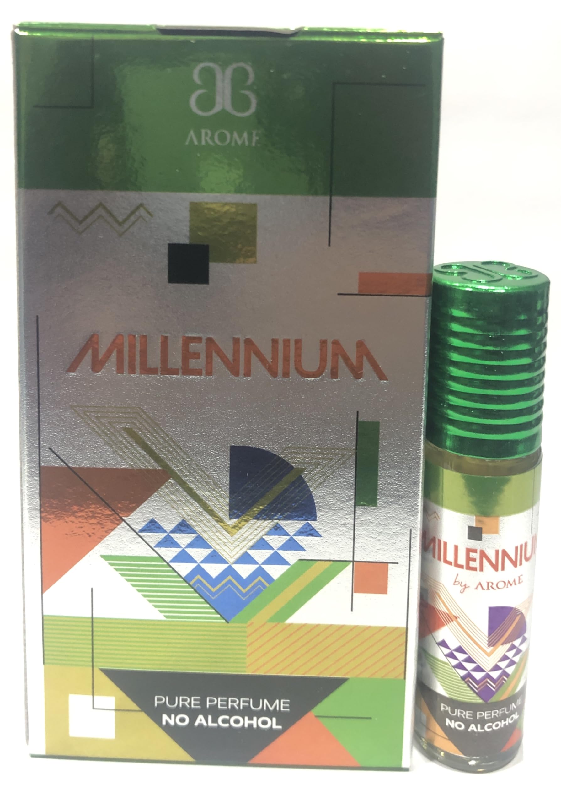 Arome Millenium Luxury Attar Perfume For Men Women I Non Alcoholic Roll On Attar I Usable For Gift I Pocket Scent I Fresh Long Lasting Fragrance-image-4