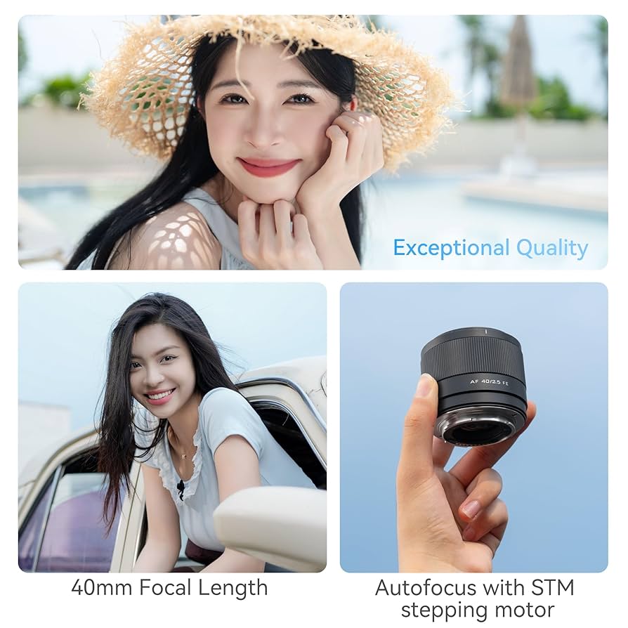 Viltrox AF 40mm F2.5 Vollformat-Autofokusobjektiv für Sony