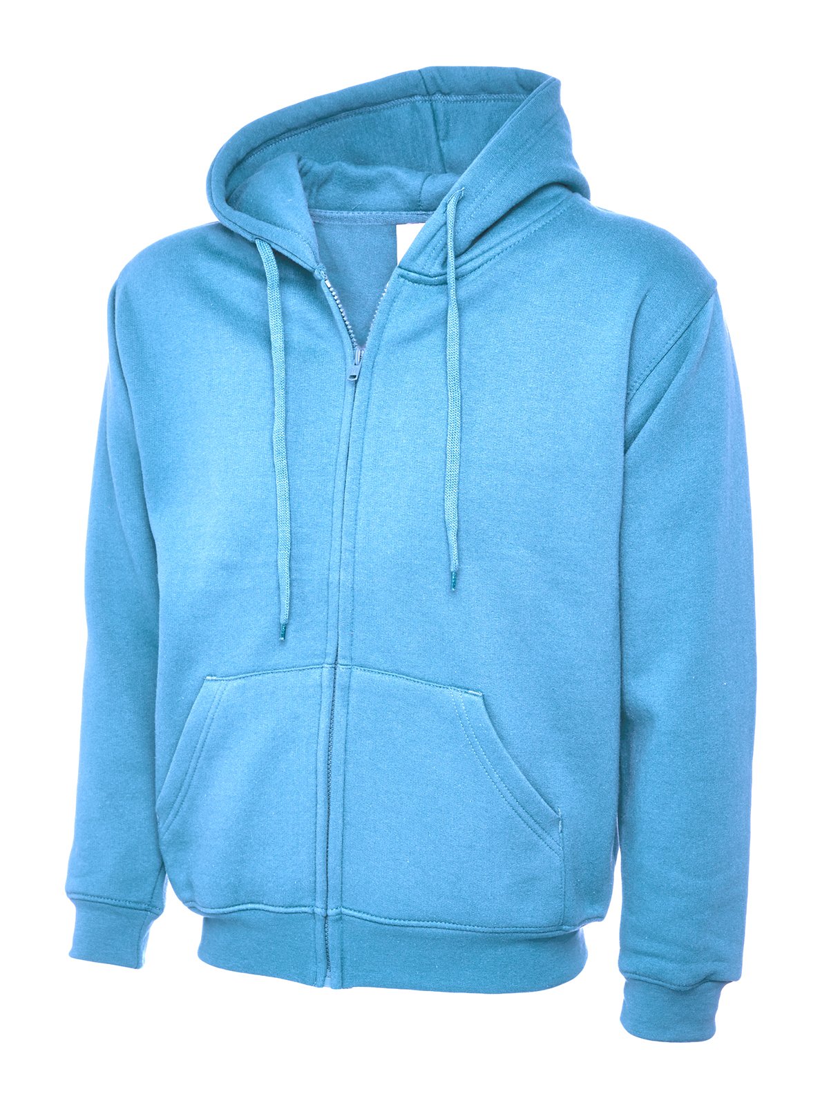 Uneek Sky Uneeek Uc504 Adults Classic Full Zip Hooded Sweatshirt