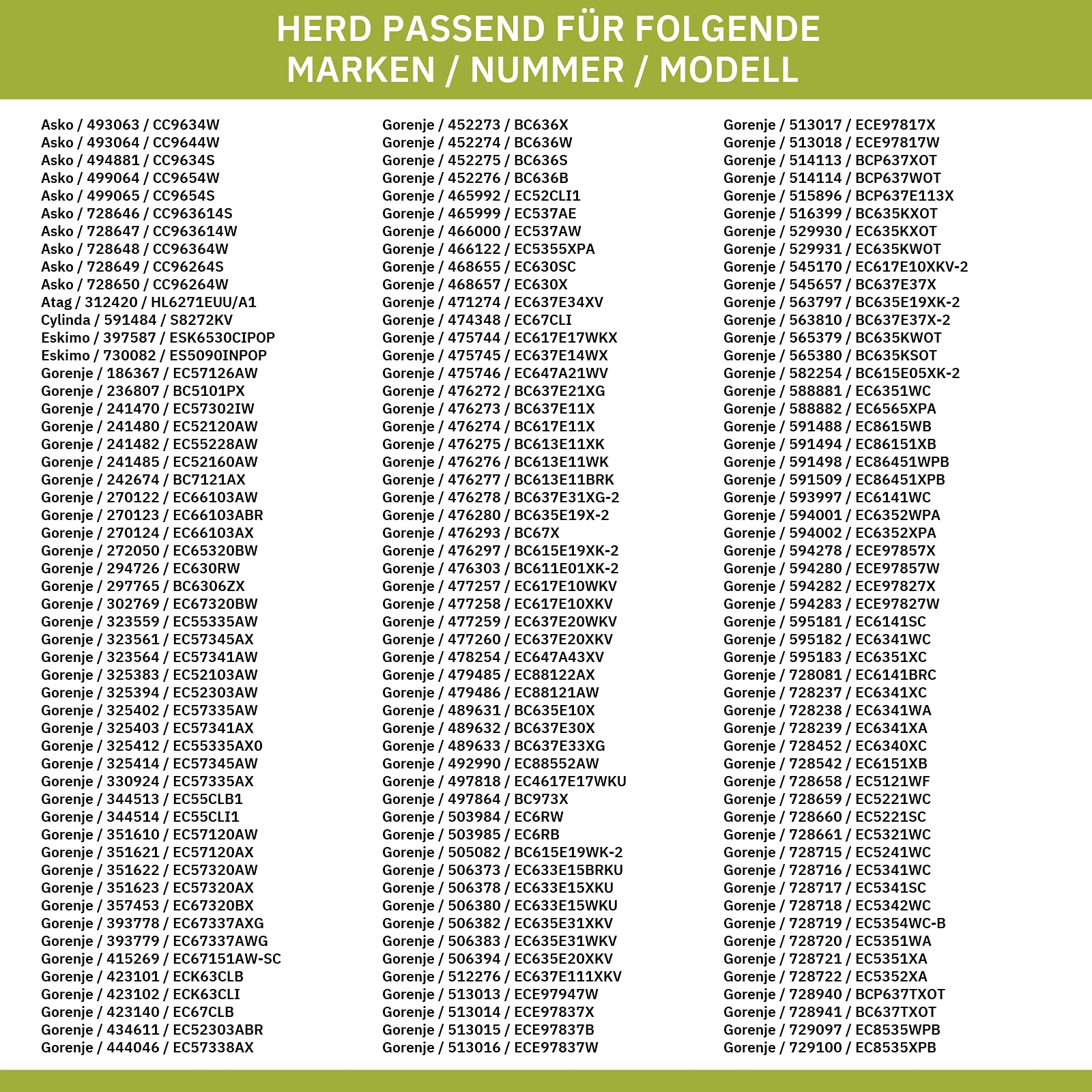 Energieregler 2kreis gorenje 546325 EGO 50.85021.001 für Kochfeld Herd