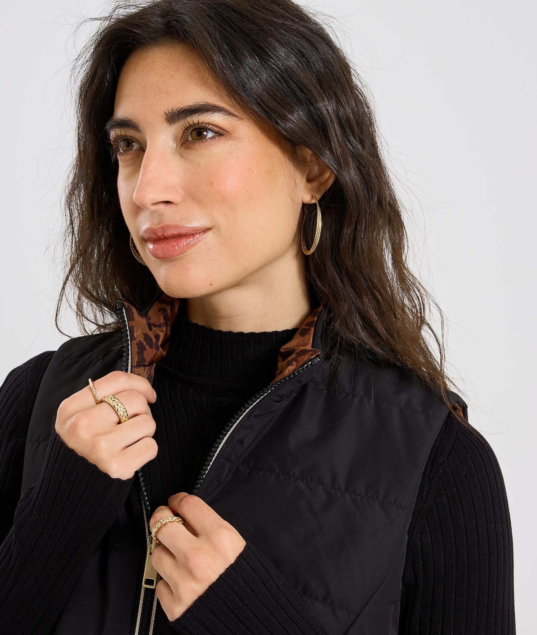 Grain de Malice Doudoune sans manches réversible femme