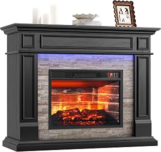 LGHM 44 Inch Freestanding Electric Fireplace