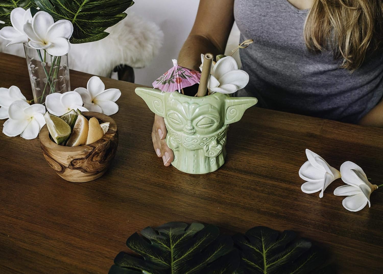 Geeki Tikis The Child Baby Yoda Force Pose Mug | Star Wars: | 16 Ounces - Image 6