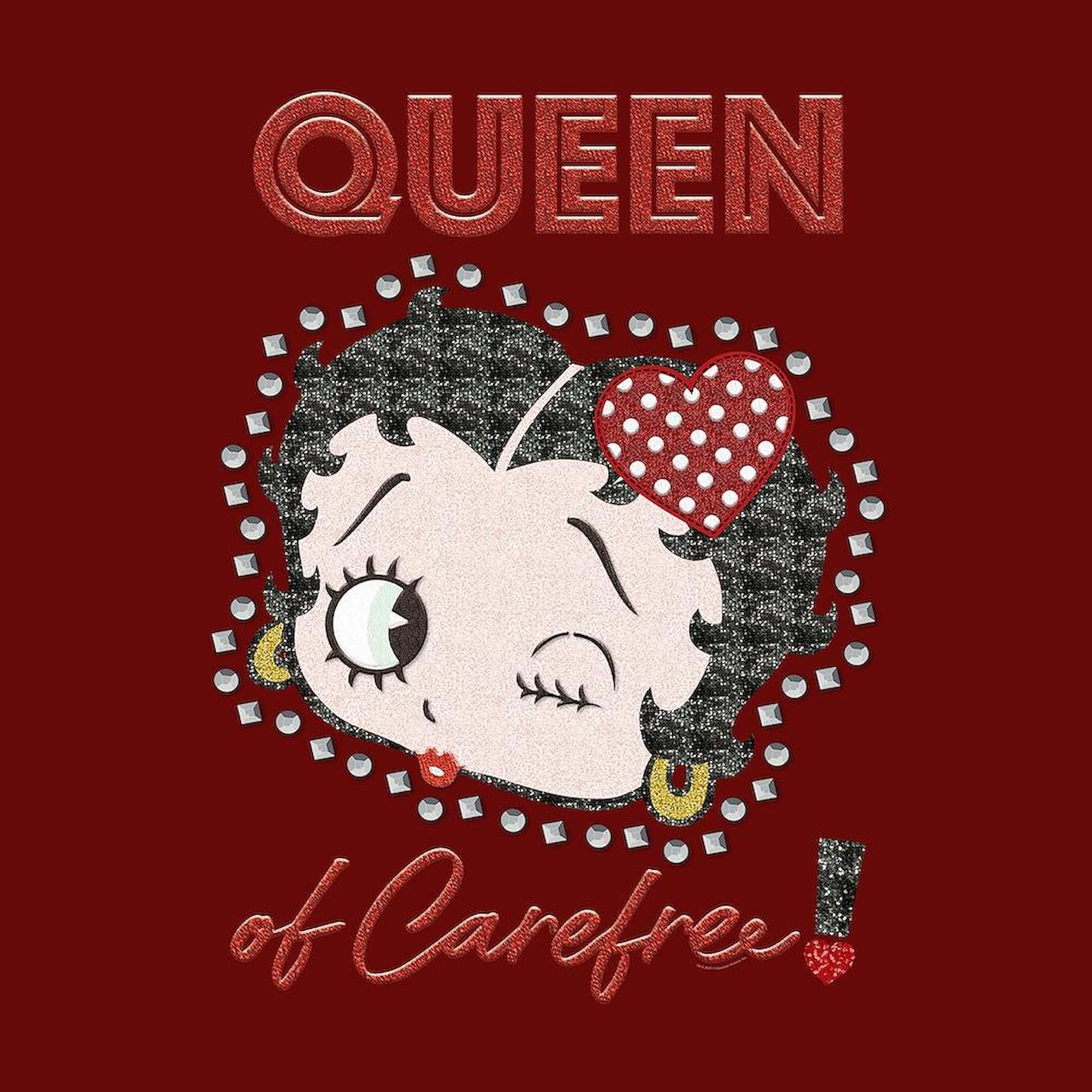 CafePress Betty Boop Queen of Carefree Queen Duvet Cover, Printed Comforter Cover, Unique Bedding
