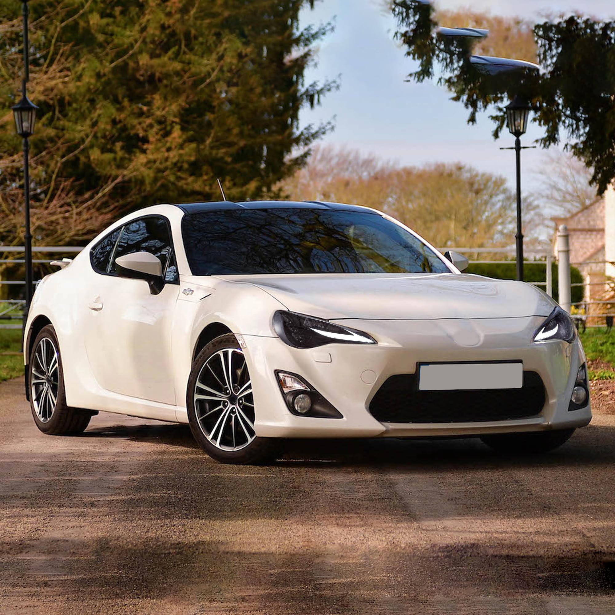 Reflektor Full LED do GT86 & BRZ 2012-2020, FR-S 2013-2016, dynamiczny wyświetlacz, strona kierowcy i pasażera