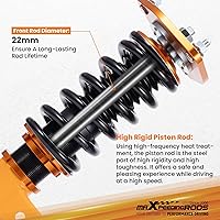 Vista 2 de maXpeedingrods Coilovers para Kia Optima 2011 2012 2013 2014 2015, altura ajustable coilovers suspensión kit Strut, conjunto completo amortiguador