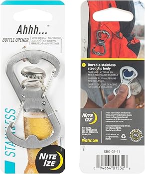 Amazon.com: Nite Ize Ahhh Stainless Bottle Opener - Keychain