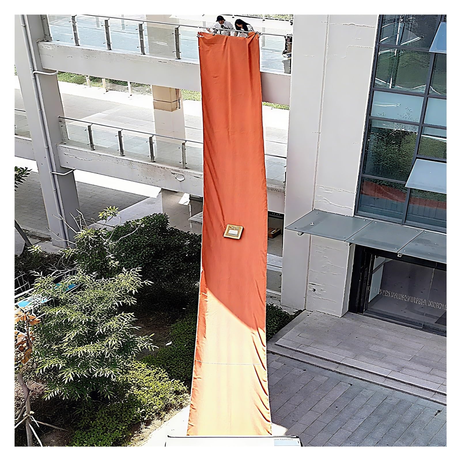 Heavy Duty Canvas Cargo Handling Slide - 5ft Wide Unloading Chute for High-Rise Transport -(6x2m)