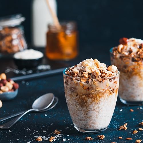 Miniatura 5 de Pure Original Ingredients Avena enrollada (2 libras) Anticuado, sabor suave, textura suave, embalaje resellable,