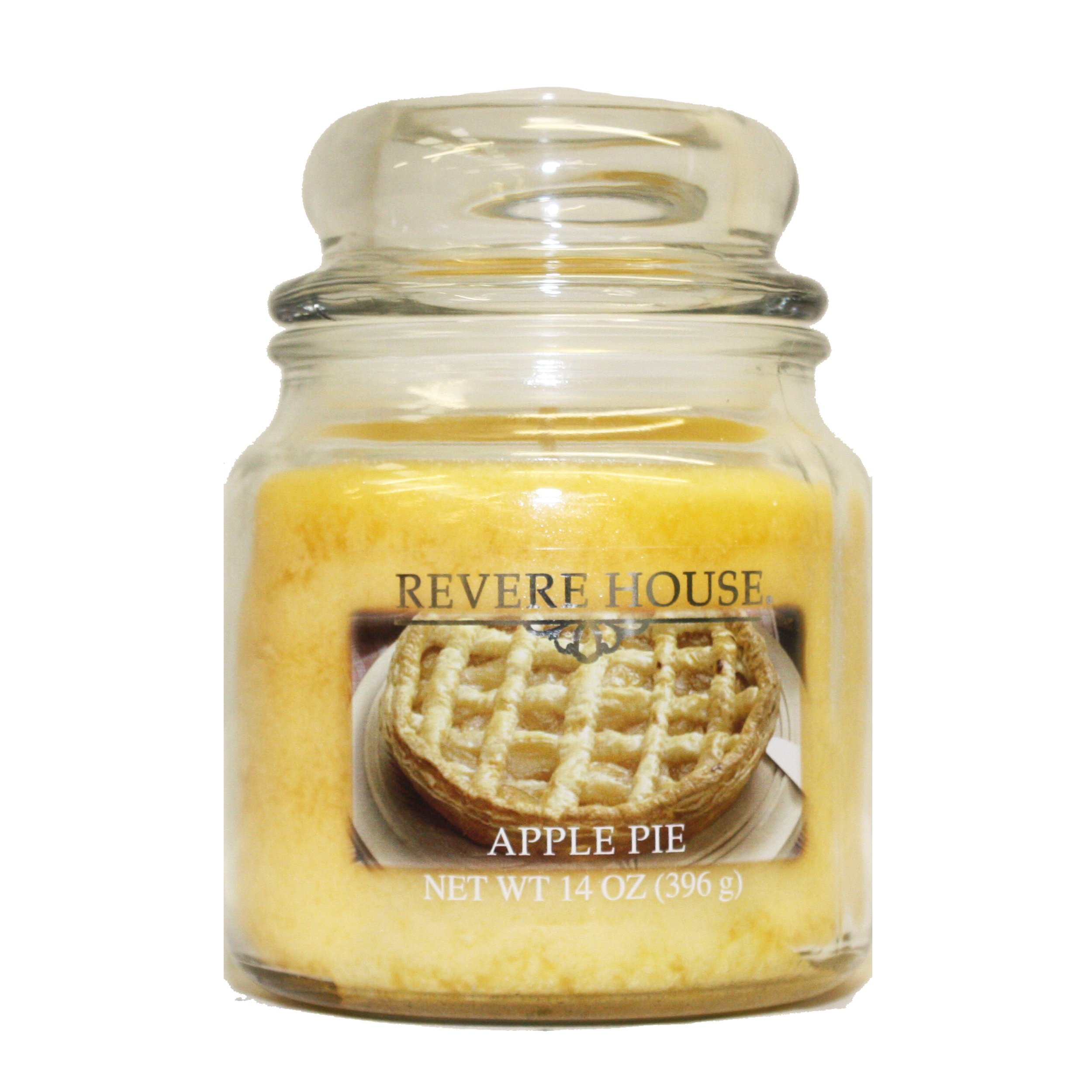 Candle-lite Revere House 14-Ounce Country Comfort Jar, Apple Pie