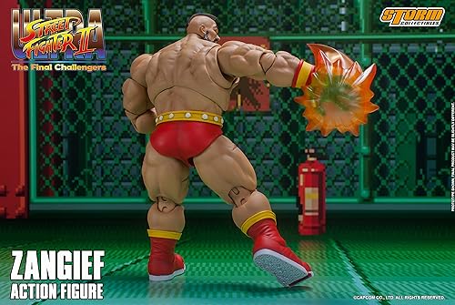 Miniatura 9 de Storm Collectibles - Ultimate Street Fighter II The Final Challenger - Figura de acción de Zangief Storm Collectibles