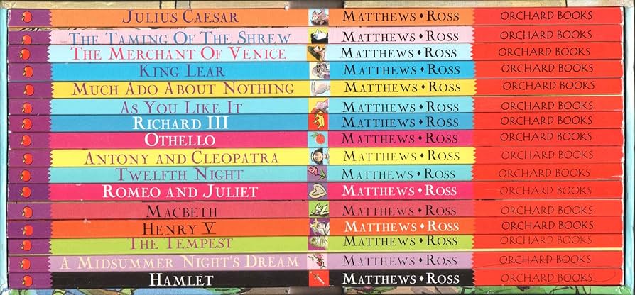 The Shakespeare Stories 16 Book Box Set Collection