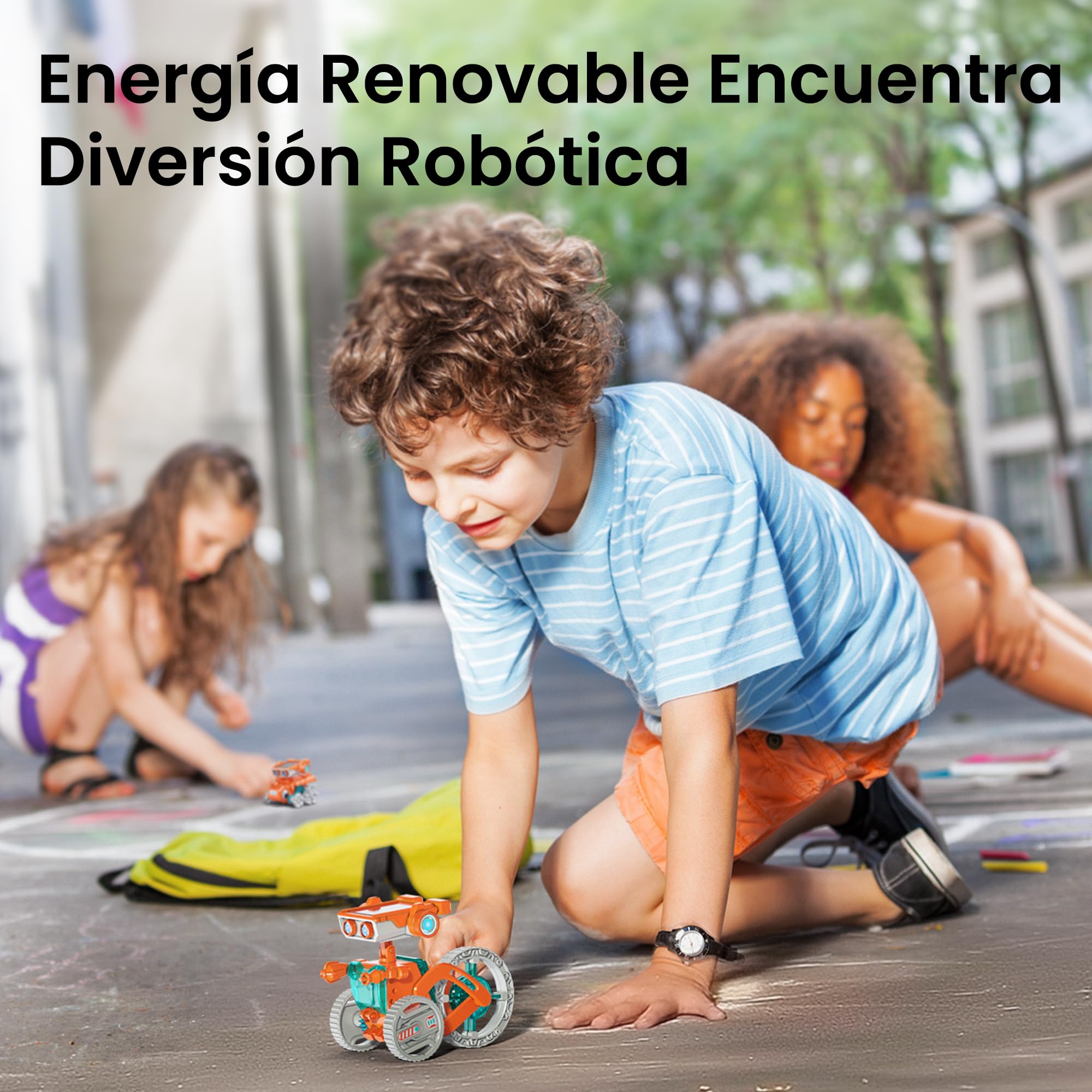 Sillbird Solar Robot Juguete, 15 en 1 Robot Solar, Juguete y Kit de Robótica para Niños 8 a 12 Años, Juegos Ciencia Experimentos Construcciones, Regalo Creativo para Niños 8 9 10 11 Años, 212 Piezas