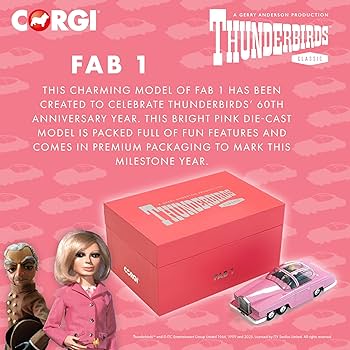 CORGI✦THUNDERBIRDS/サンダーバード✦ FAB1 ペネロープ号 コーギー ノンスケール サンダーバード FAB1 ペネロープ号 60