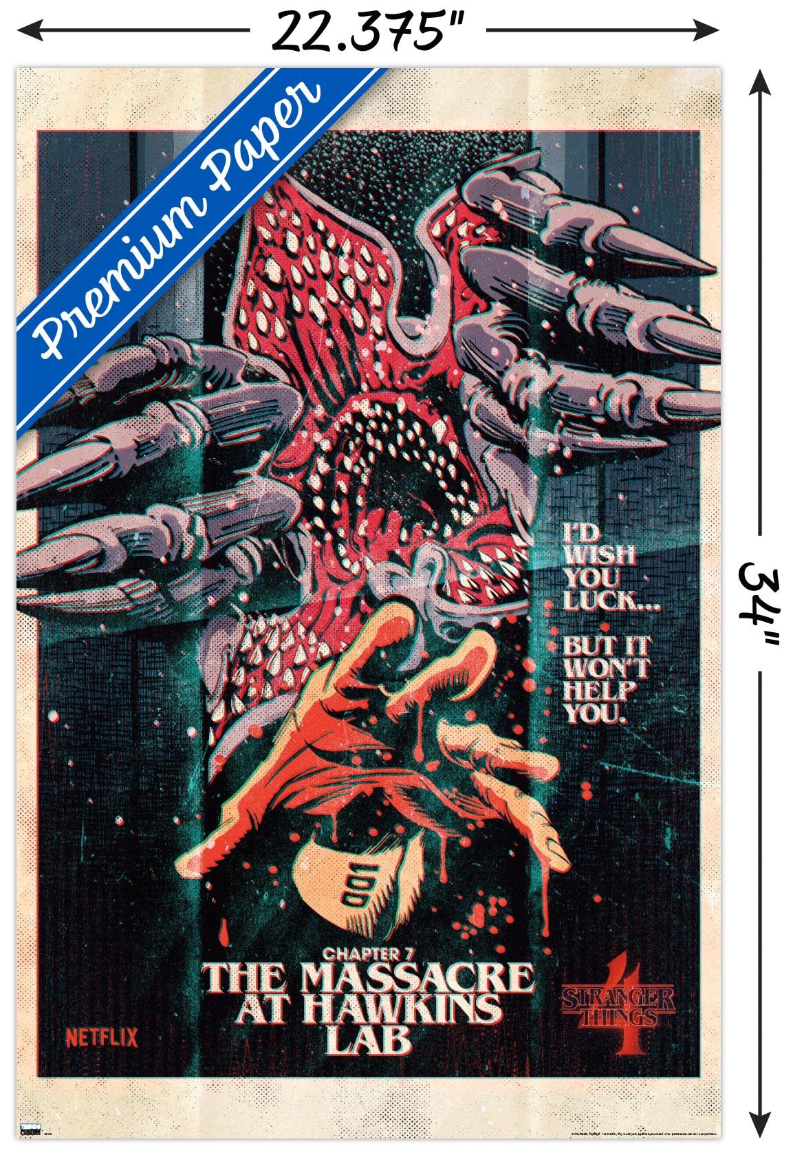 Stranger Things ポスター Amazon.com: Trends International Netflix Stranger Things: Season 4