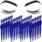 Mudder 28 Pcs Eyebrow Razor Knife Shaver Trimmer Shaver Multipurpose Exfoliating Tool Facial Hair Removal for Women Valentine Gift Giving(Royal Blue)